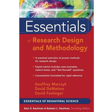 Explorando la Excelencia en la Investigación:  Essentials of Research Design and Methodology