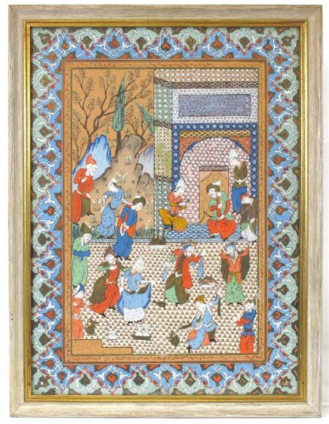  ¿Qué revelaciones ocultan los colores? Worlds Within: Persian Miniature Paintings te sumerge en una danza de simbolismo y detalle